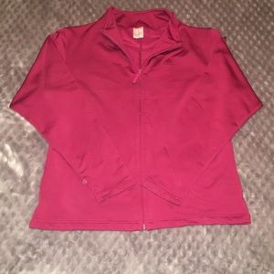 Adidas Burgundy Track Jacket!